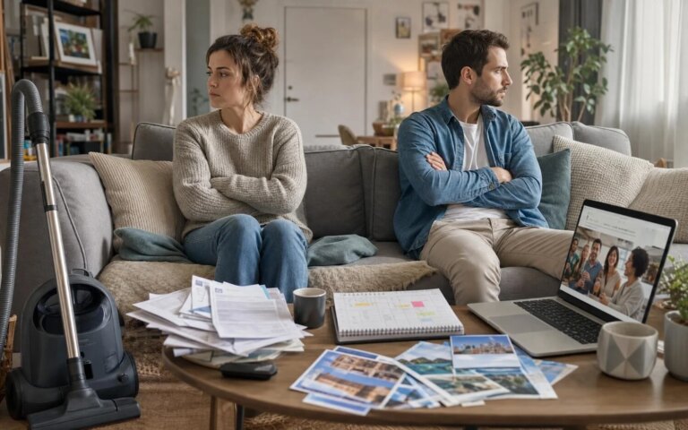 Couple : 6 décisions courantes générant des conflits domestiques en France