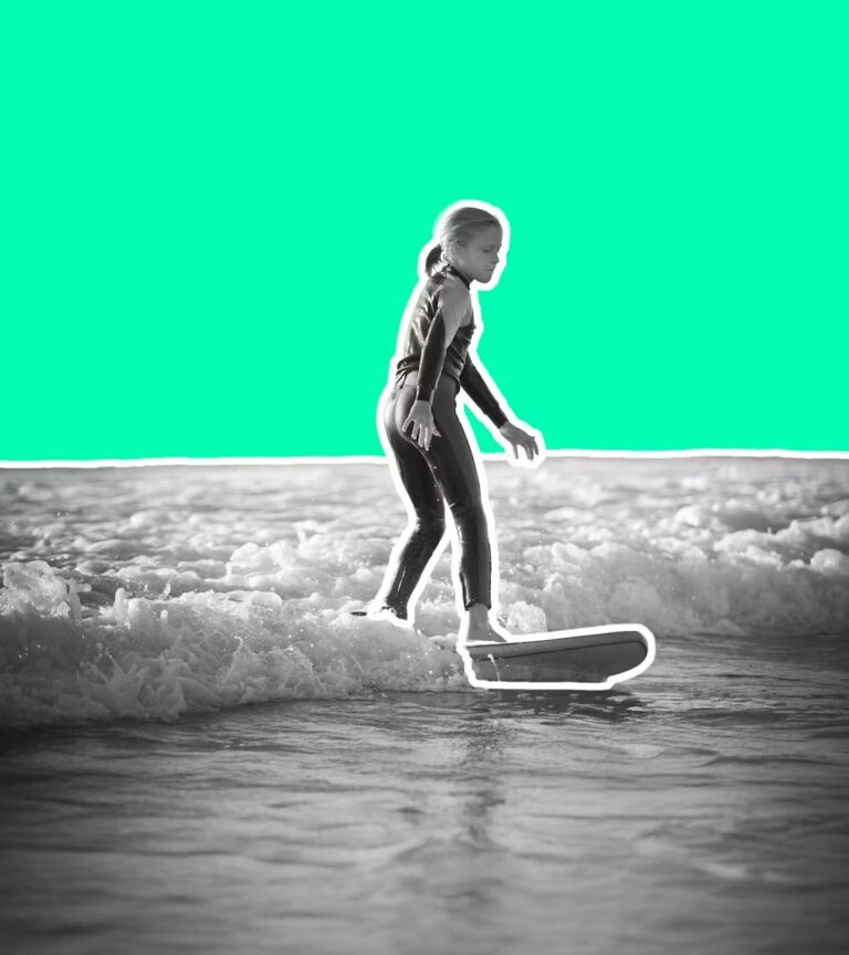 Première session de surf dédiée aux personnes neuroatypiques en France.