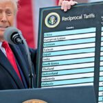 Nouveaux droits de douane prévus par les États-Unis contre 60 économies, selon un responsable.
