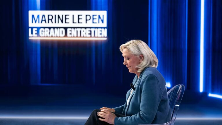 Le Pen défend ses positions sur LCI avant le jugement en appel, malgré des inexactitudes.