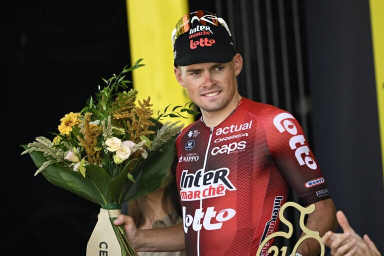 Baptiste Veistroffer, le « Sanglier », perturbe les sprinteurs lors du Tour de France