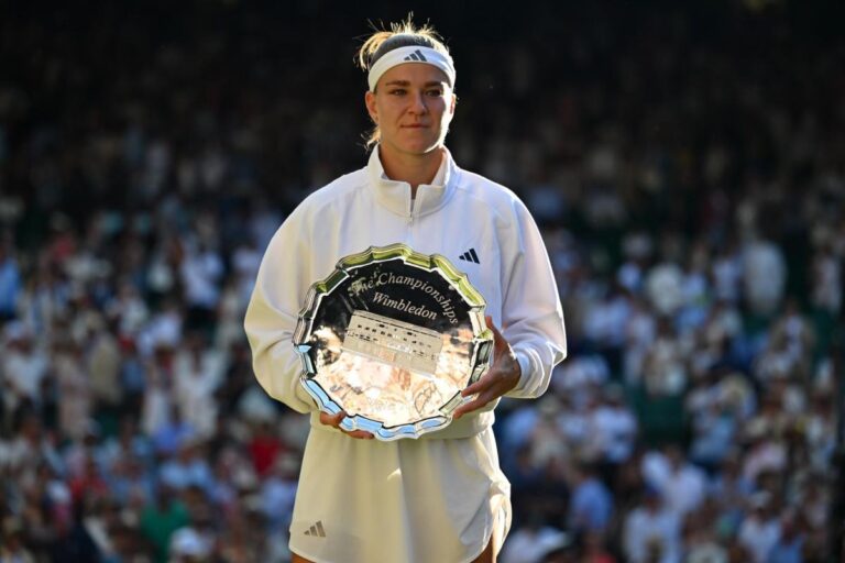 Karolina Muchova déclare ne pas avoir voulu perdre en finale de Wimbledon 6-2, 6-2.
