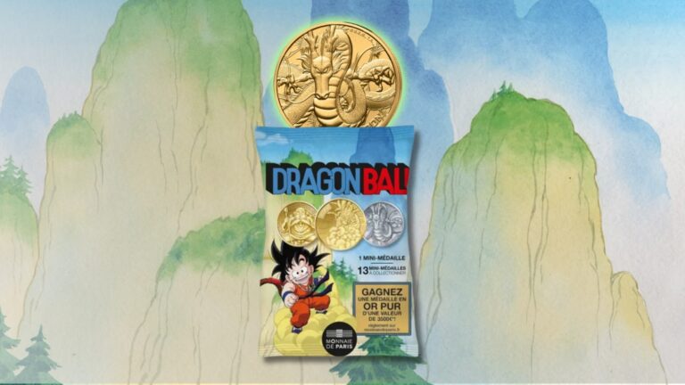 Achat des médailles Dragon Ball à la Monnaie de Paris : prix et disponibilité révélés.