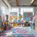 Eglantine André Lefebure : une artiste française explore des thèmes contemporains.