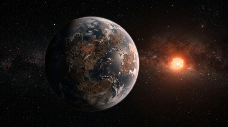 Des astronomes détectent l’atmosphère d’une exoplanète distante grâce à de nouvelles techniques.