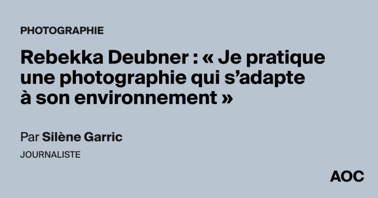 Rebekka Deubner : une photographie adaptée aux environnements variés en Allemagne