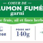 Rappel Consommateur – Détail Coeur de saumon garni fromage blanc fines herbes GRAND FRAIS / FRESH / mon-marché.fr