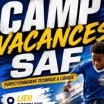 Camp vacances SAF : perfectionnement football pour enfants en France sur 15 jours.