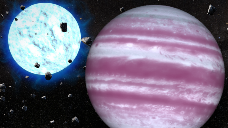 Le télescope James Webb observe un exoplanète en orbite autour d’une étoile morte.