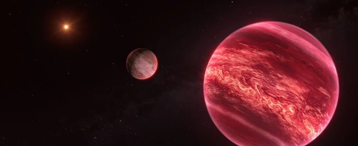 Découverte d’une exolune massive, semblable à Jupiter, à 72 années-lumière de la Terre.