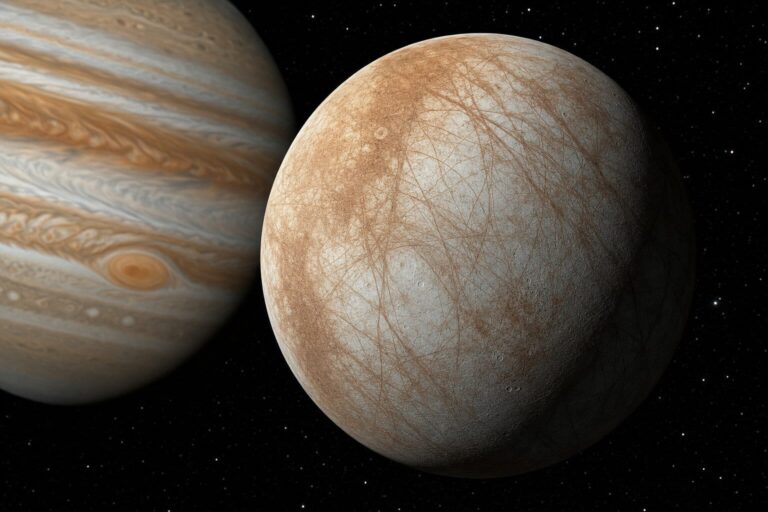 La poussière terrestre pourrait avoir atteint une lune de Jupiter à 300 millions de grains par seconde.