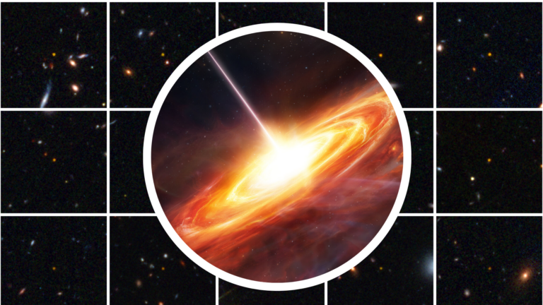 Les scientifiques découvrent le plus ancien quasar, émettant une lumière équivalente à un trillion de soleils.