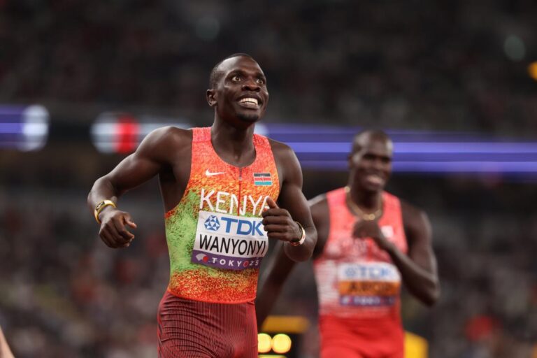Emmanuel Wanyonyi bat le record du monde du 1000m au meeting de Monaco.