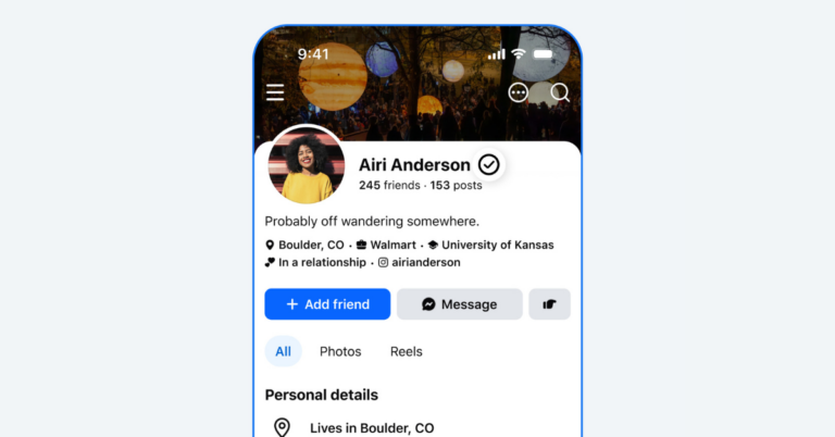 Meta introduit Facebook Verified, un badge de certification gratuit pour les utilisateurs.