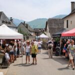 Fête du fromage et des éleveurs de montagne à Lées-Athas en Béarn, une tradition locale préservée.