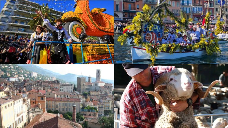 Fêtes traditionnelles sur la Côte d’Azur : châtaignes, carnavals et brebis brigasque en vedette