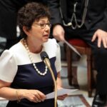 Monique Barbut, ministre, confrontée à l&rsquo;isolement politique au sein du gouvernement.