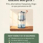 Filtre Berkey : analyse des prix et alternatives pour le traitement de l&rsquo;eau en 2026