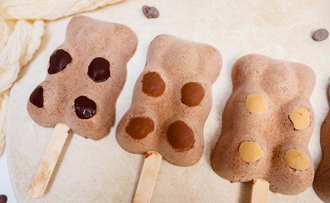 Recette facile de glaces au chocolat oursons pour un dessert onctueux à réaliser à la maison