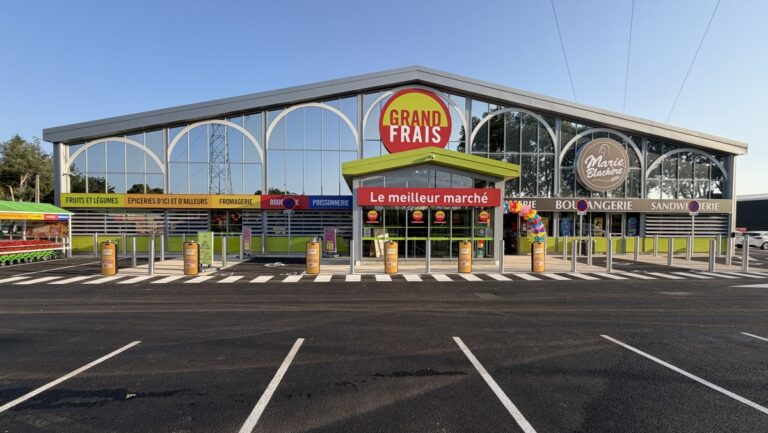 Ouverture d’un nouveau magasin Grand Frais à Plan d’Orgon après quatre ans de travaux.