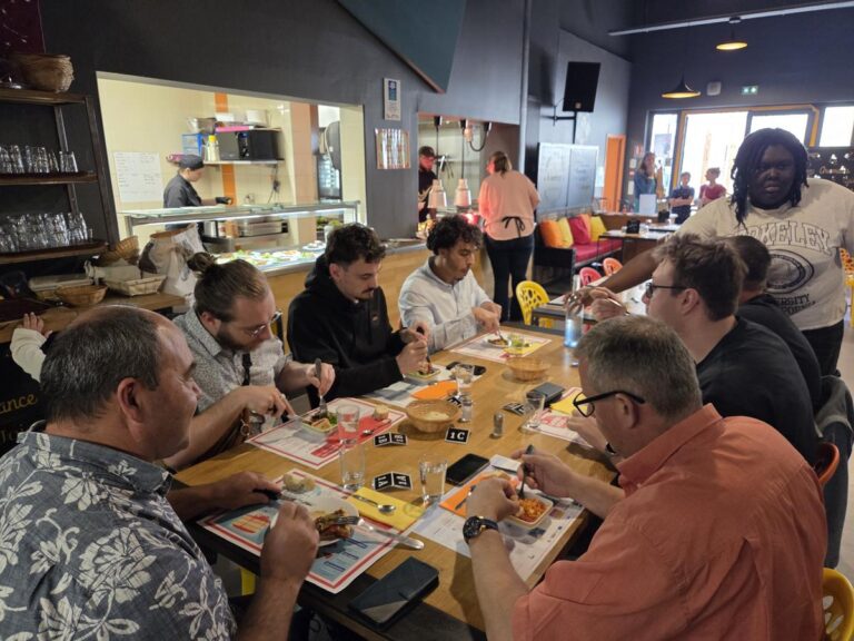 Lot-et-Garonne : Au Hang’Art d’Agen, des repas anti-gaspillage pour SDF et magistrats