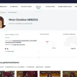 Sénat : Christine Herzog sanctionnée pour harcèlement et détournement de fonds.