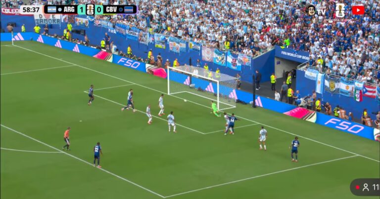 Le Cap-Vert égalise contre l’Argentine grâce à un but de Deroy Duarte (vidéo)