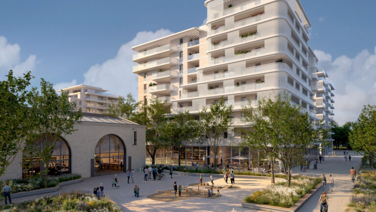 Le quartier InCity s’implante sur une friche de 23 000 m² à la Capelette.