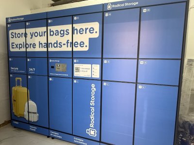Radical Storage introduit des lockers à bagages à Nice, premier service en France.