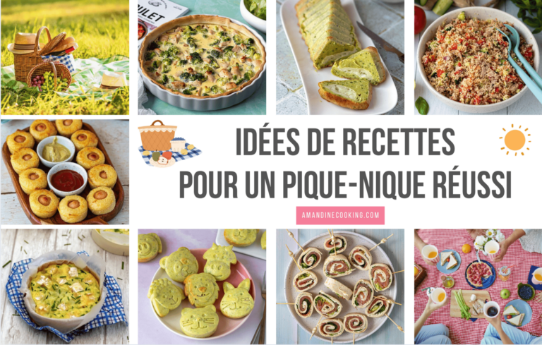 Recette pique-nique : 40 idées pratiques à emporter pour les sorties en plein air.