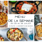 Menu de la semaine : repas variés pour les établissements de restauration collective