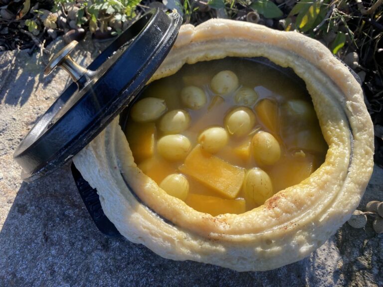 Daube de légumes d’hiver aux épices douces et raisins frais : une recette traditionnelle revisitée.