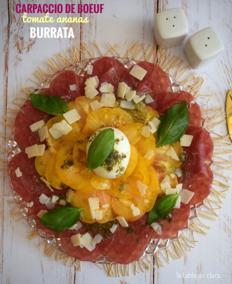 Carpaccio de boeuf, tomate ananas et burrata : une nouvelle tendance culinaire en Italie.