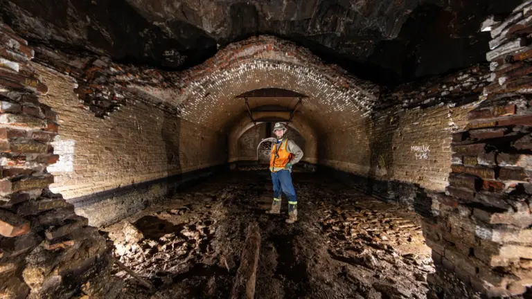 Des ingénieurs résolvent un mystère de circulation d’air à près d’un mile sous terre.