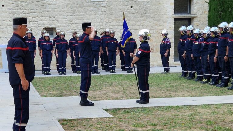 Le lieutenant Jérémy Roche prend le commandement du centre d’incendie de Forcalquier.