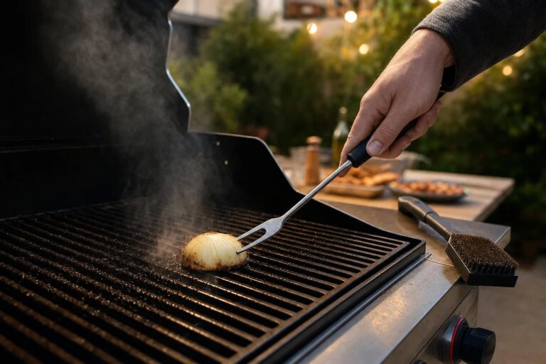 « Un demi-légume nettoie efficacement les grilles de barbecue en 30 secondes »