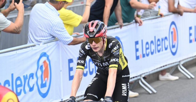 Vingegaard traverse un moment difficile lors du Tour de France