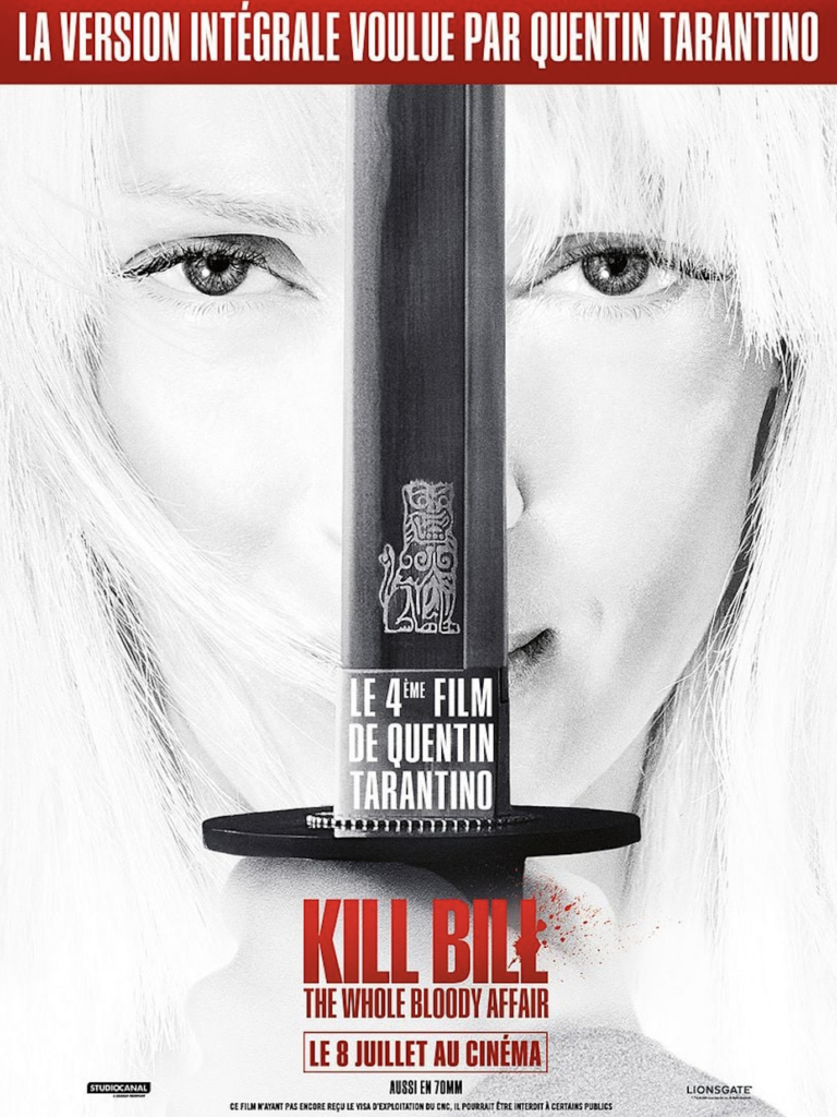 Quentin Tarantino présente « Kill Bill : The Whole Bloody Affair » en version intégrale au public.