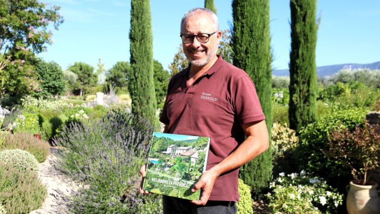 Luc Percie du Sert publie un livre sur les jardins de Provence et propose une balade guidée.