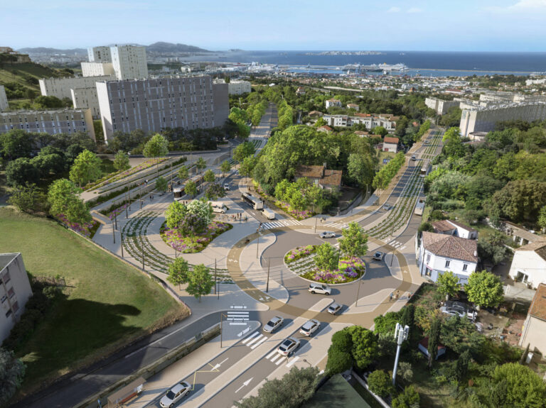 Extension du tramway T3 à Marseille : le tracé de la phase 2 modifié pour une meilleure desserte.