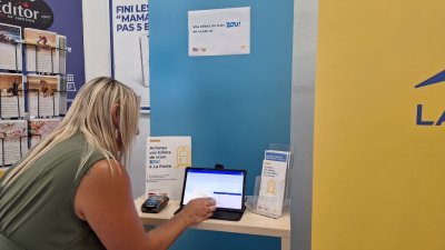 Les billets de train Zou ! disponibles à la vente dans 26 bureaux de poste en France.