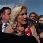 Marine Le Pen explique sa campagne présidentielle sans bracelet électronique malgré ses condamnations.