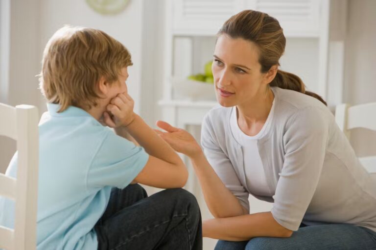 Les lieux où les enfants se confient le plus facilement à leur mère, selon une étude.