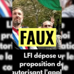 LFI dément avoir proposé une loi pour autoriser l&rsquo;application de la charia en France.