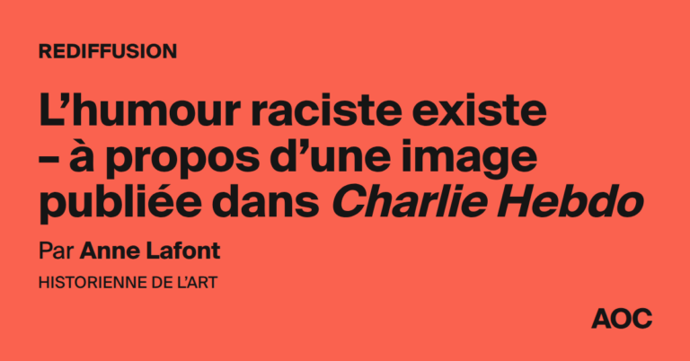 Humour raciste : une image de Charlie Hebdo suscite des réactions en France