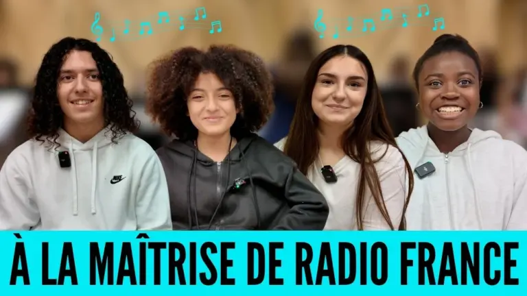 Maîtrise de Radio France : collégiens et lycéens présentent des créations artistiques.