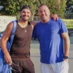 Julien Habrant remporte des victoires au tournoi de para tennis à Château Gombert.