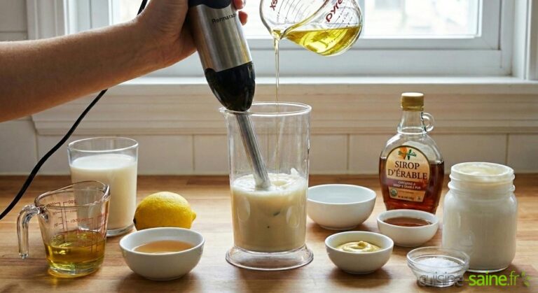 Mayonnaise sans œuf : une recette rapide et facile en 5 minutes pour une alternative vegan