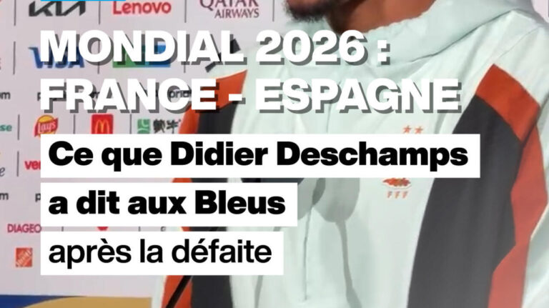 Didier Deschamps exhorte les Bleus à garder la tête haute dans le vestiaire avant le match.