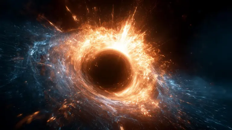 La NASA observe un trou noir supermassif en train d’absorber de la matière.